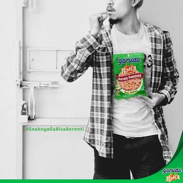 kacang garuda social media content